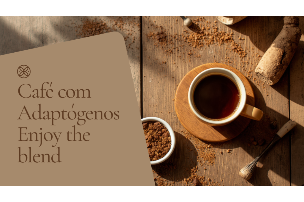 Café com adaptógenos