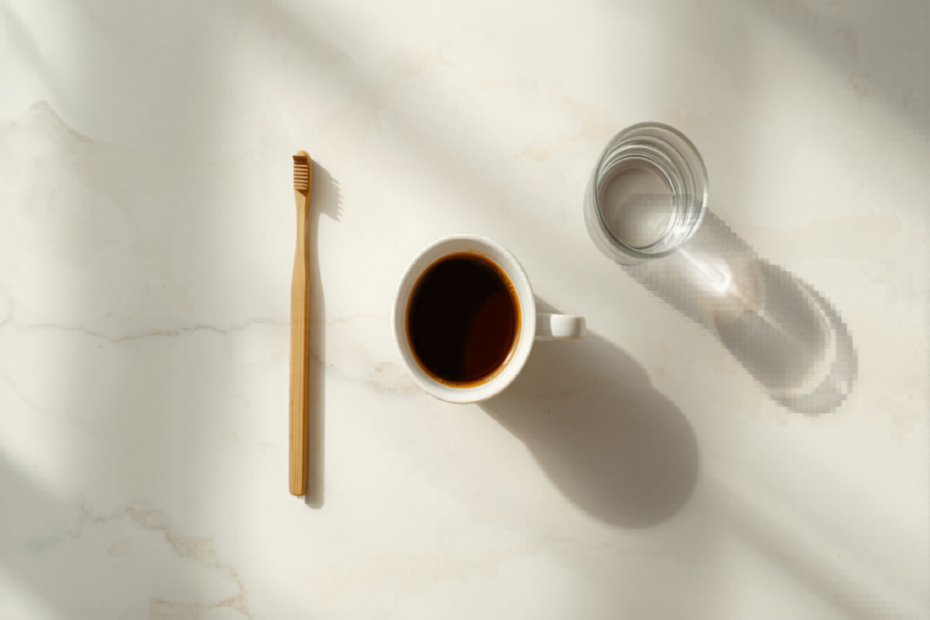 Café e saúde bucal